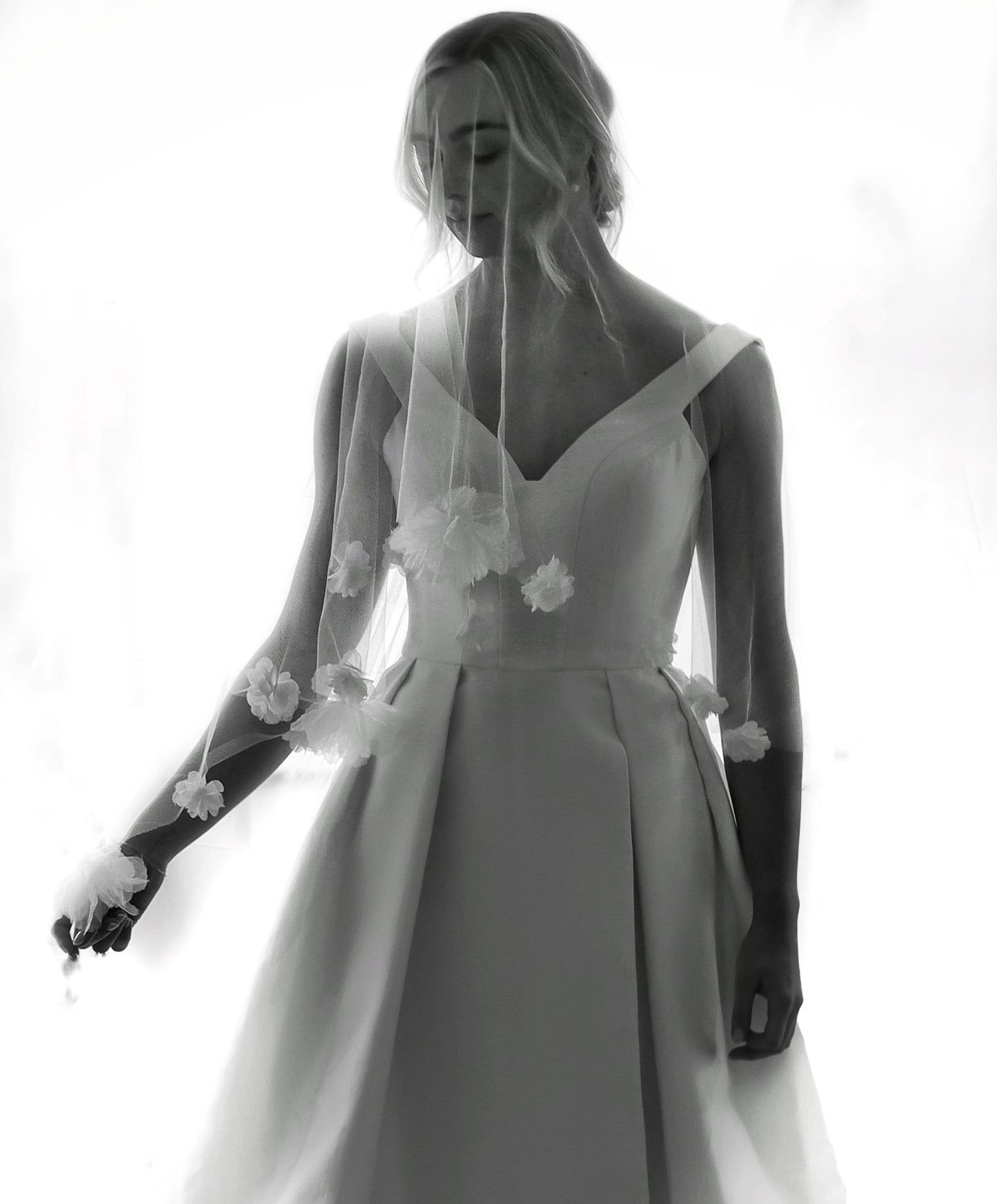 Bláthana veil by Elaine Honey