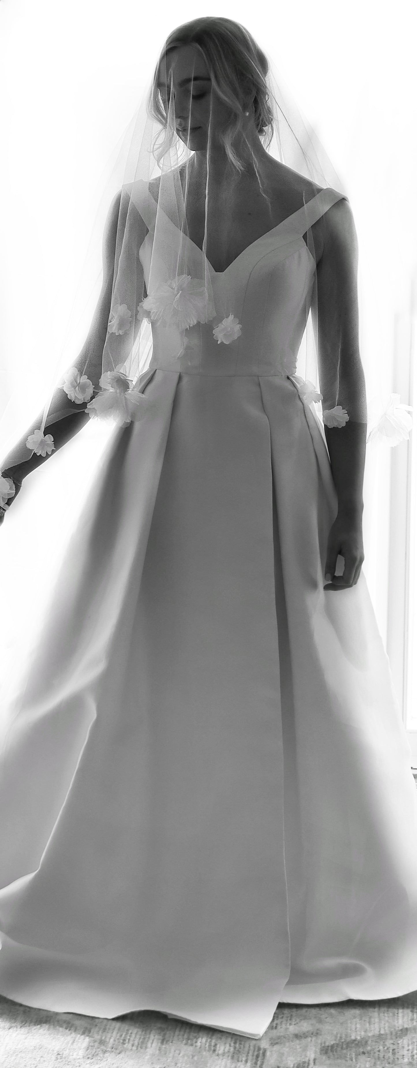 Bláthana veil by Elaine Honey