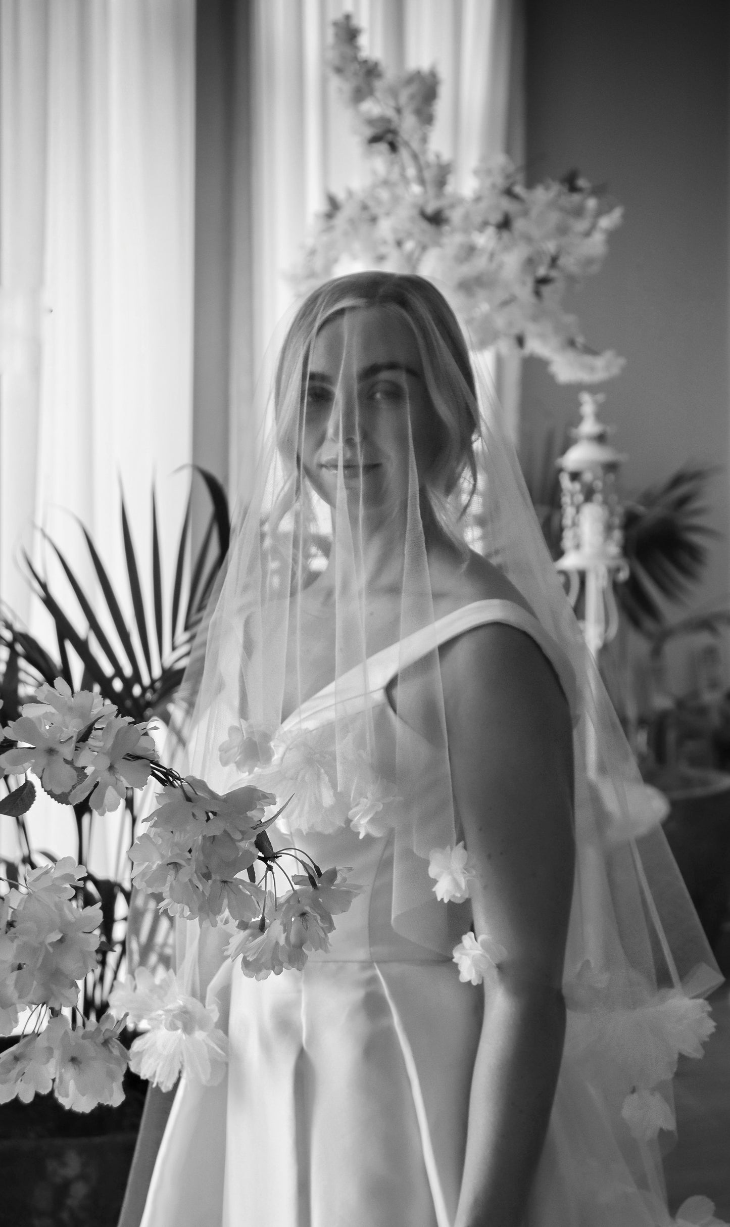 Bláthana veil by Elaine Honey