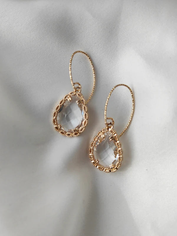 Diana crystal earring