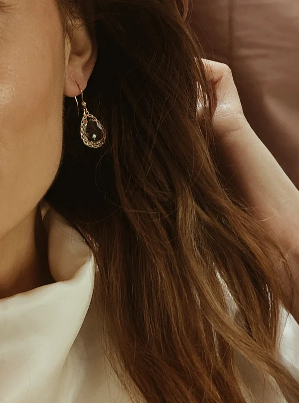 Diana crystal earring