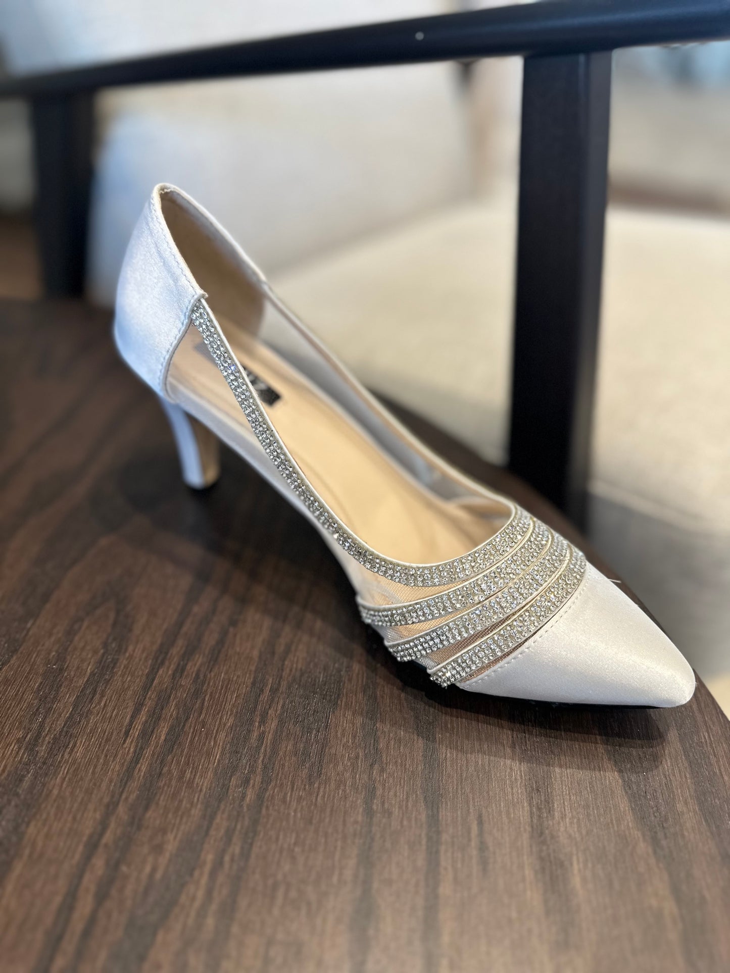 Quiz bridal heels UK5