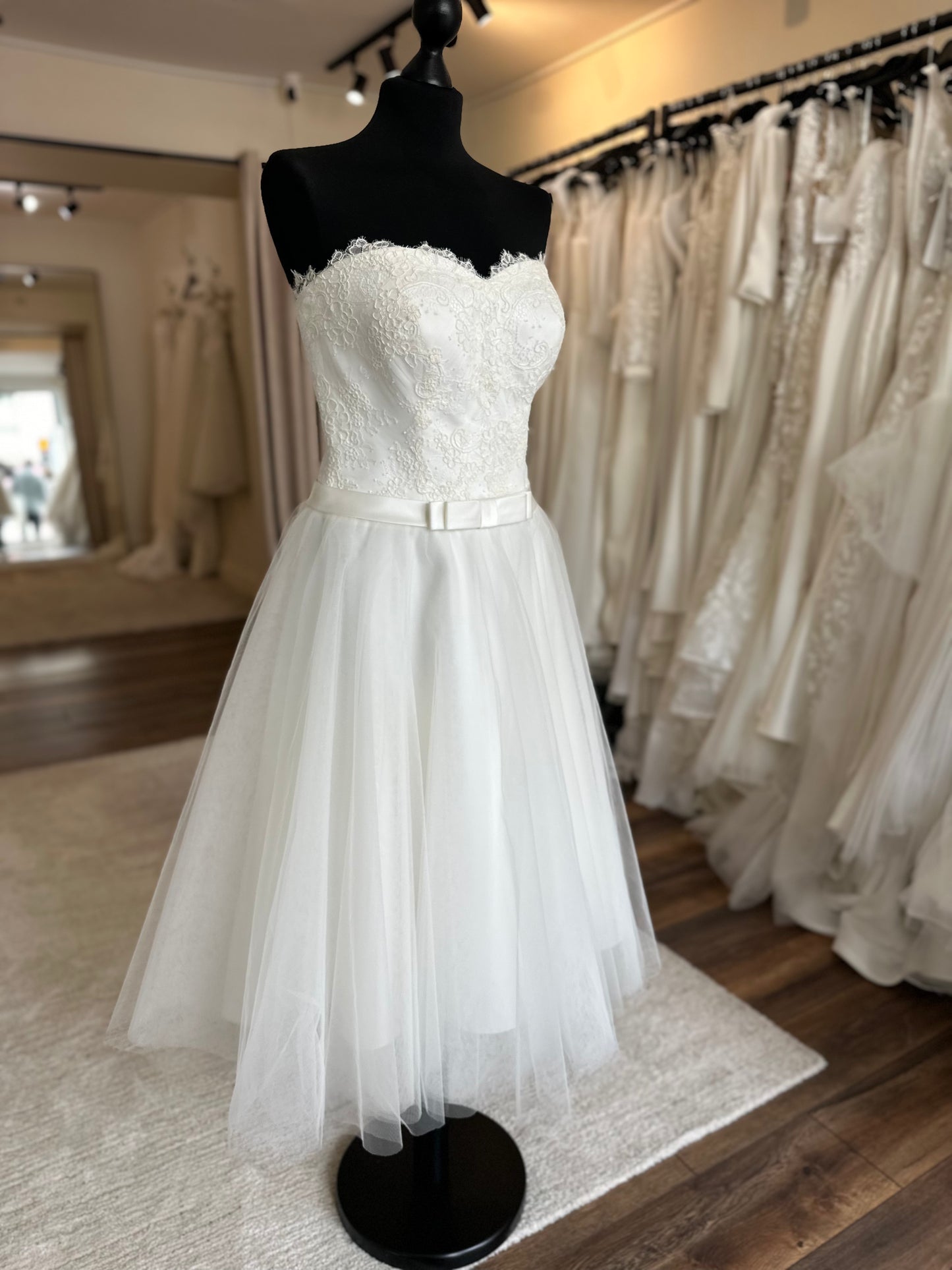 Herms bridal - Marisa (tea length ) - Bridal size 14