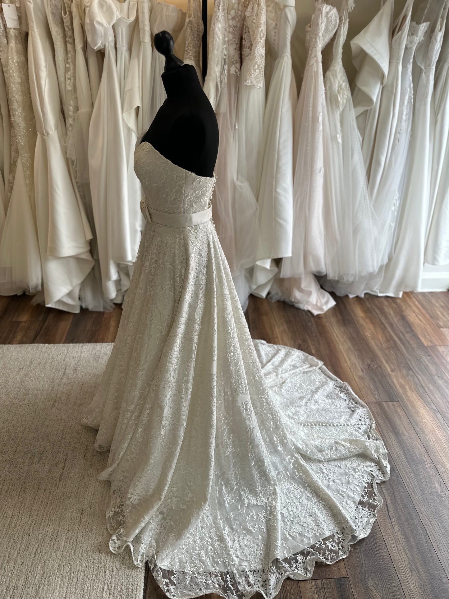 English Rose - Carnation - Bridal size 12
