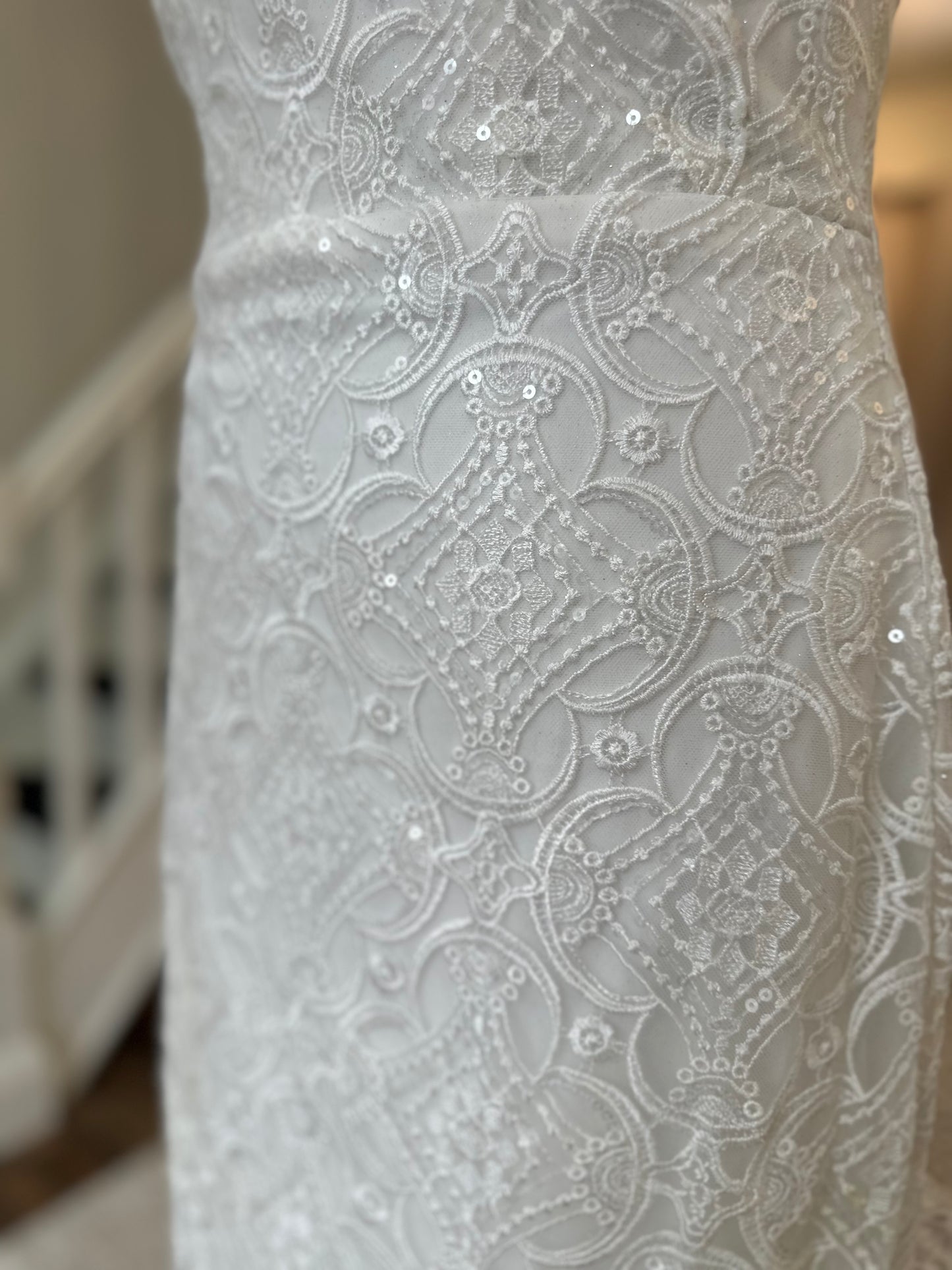 Madi Lane - Adelaide + overskirt + sleeves - Bridal size 10