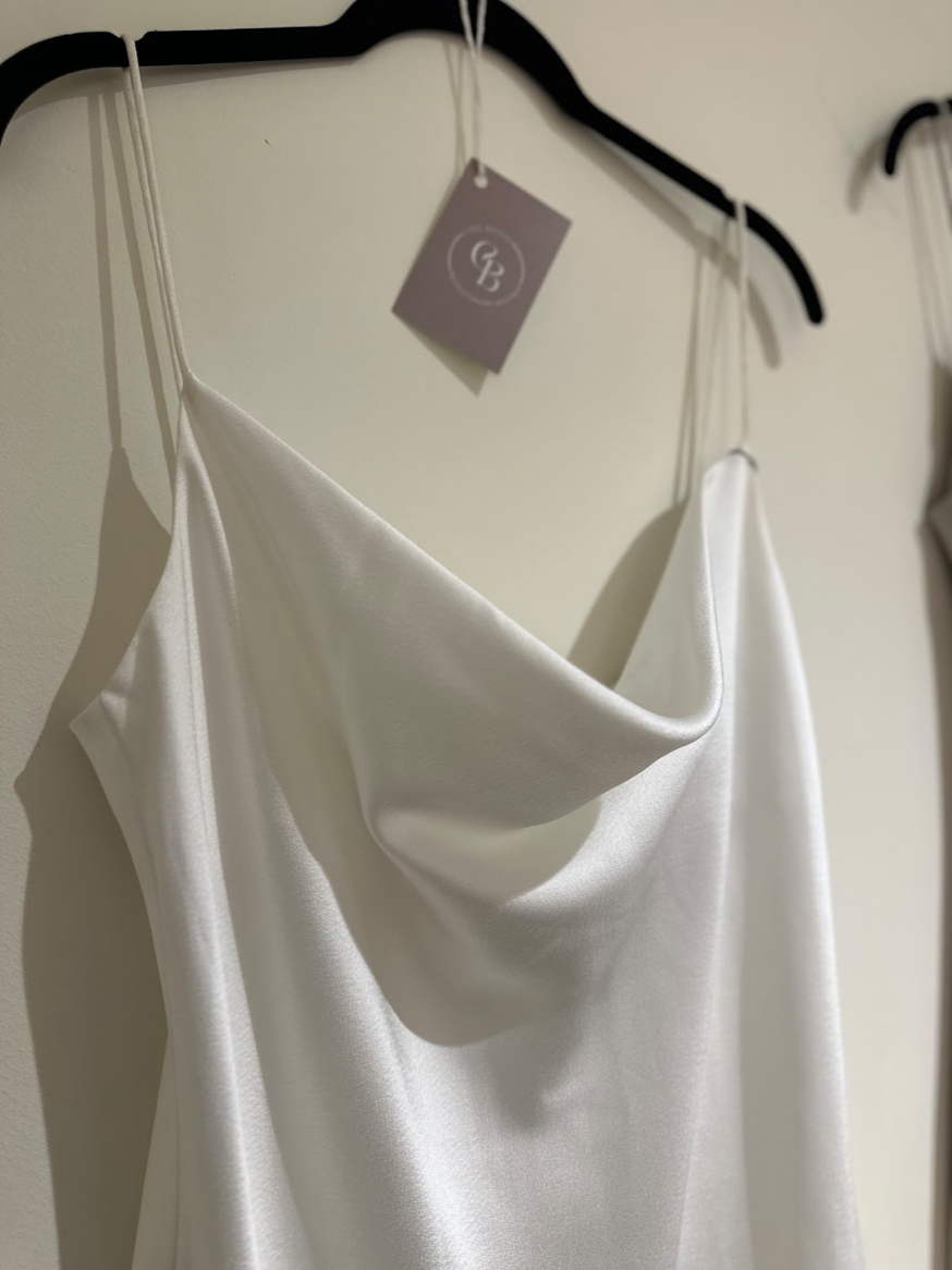 Moira Hughes - White - Bridesmaid Dress - Sizes 8,10,12