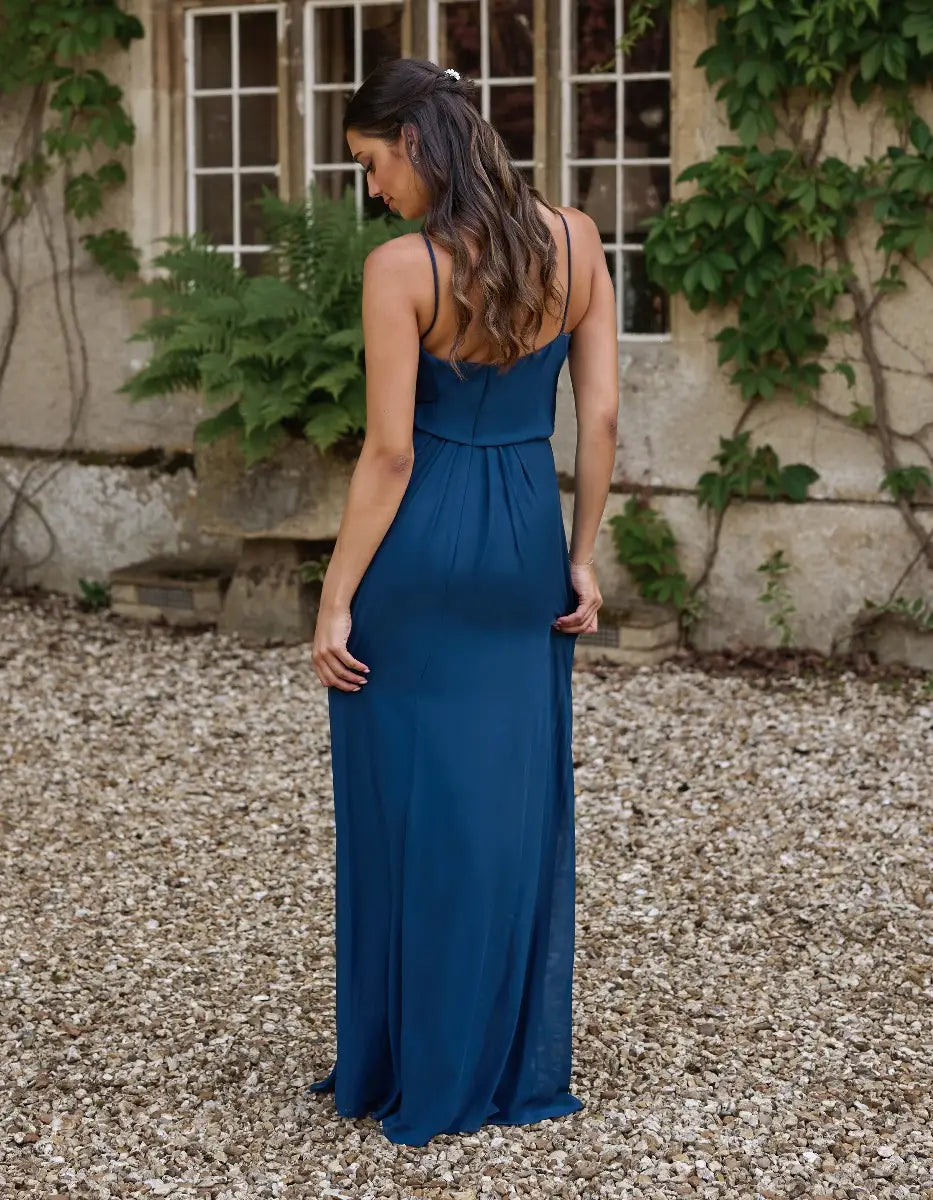 Bella Navy bridesmaid dress - Size 12