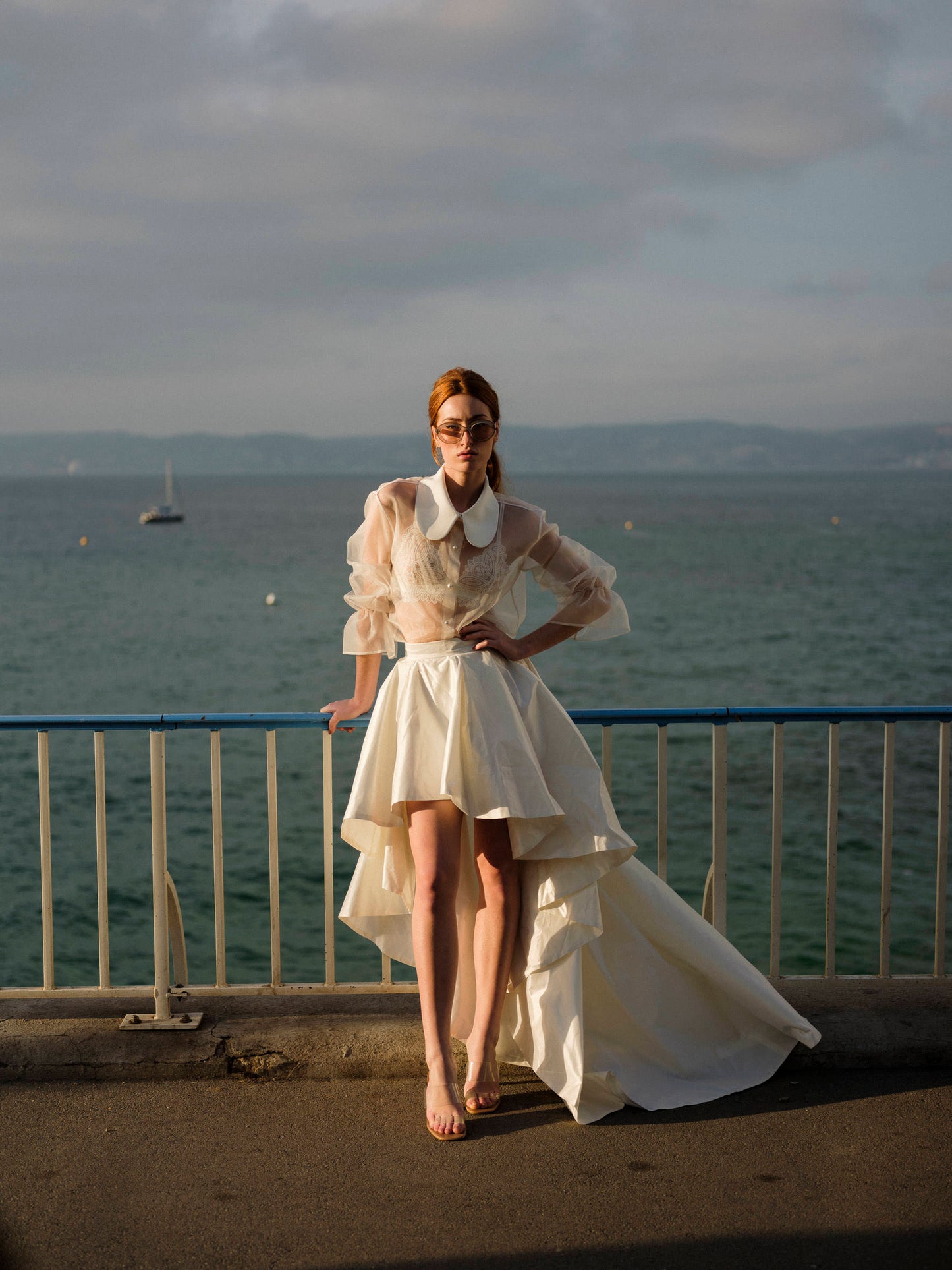 By Romance - Isabelle asymmetric skirt