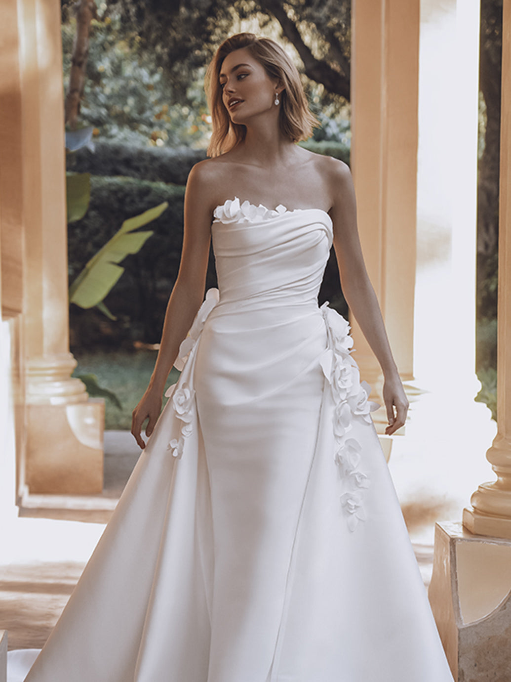 Enzoani - Udelaya - Bridal size 14 (detachable overskirt)