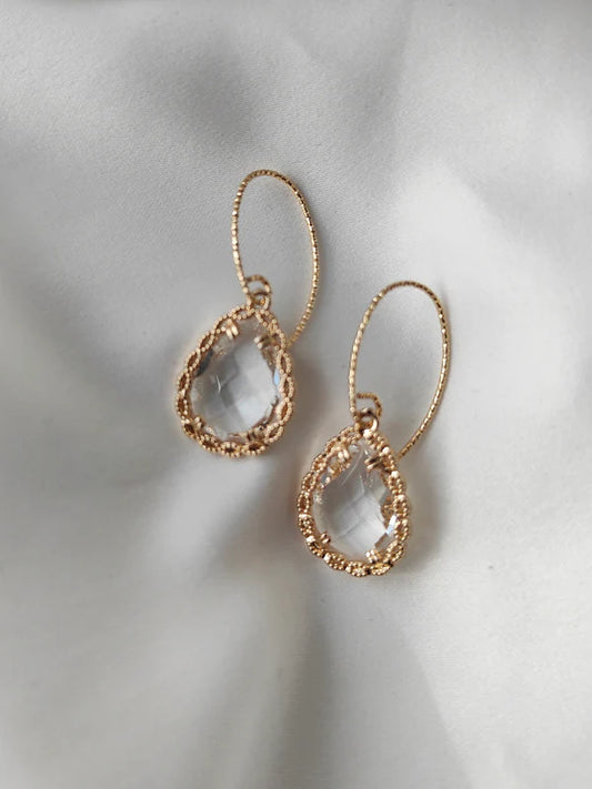 Diana crystal earring