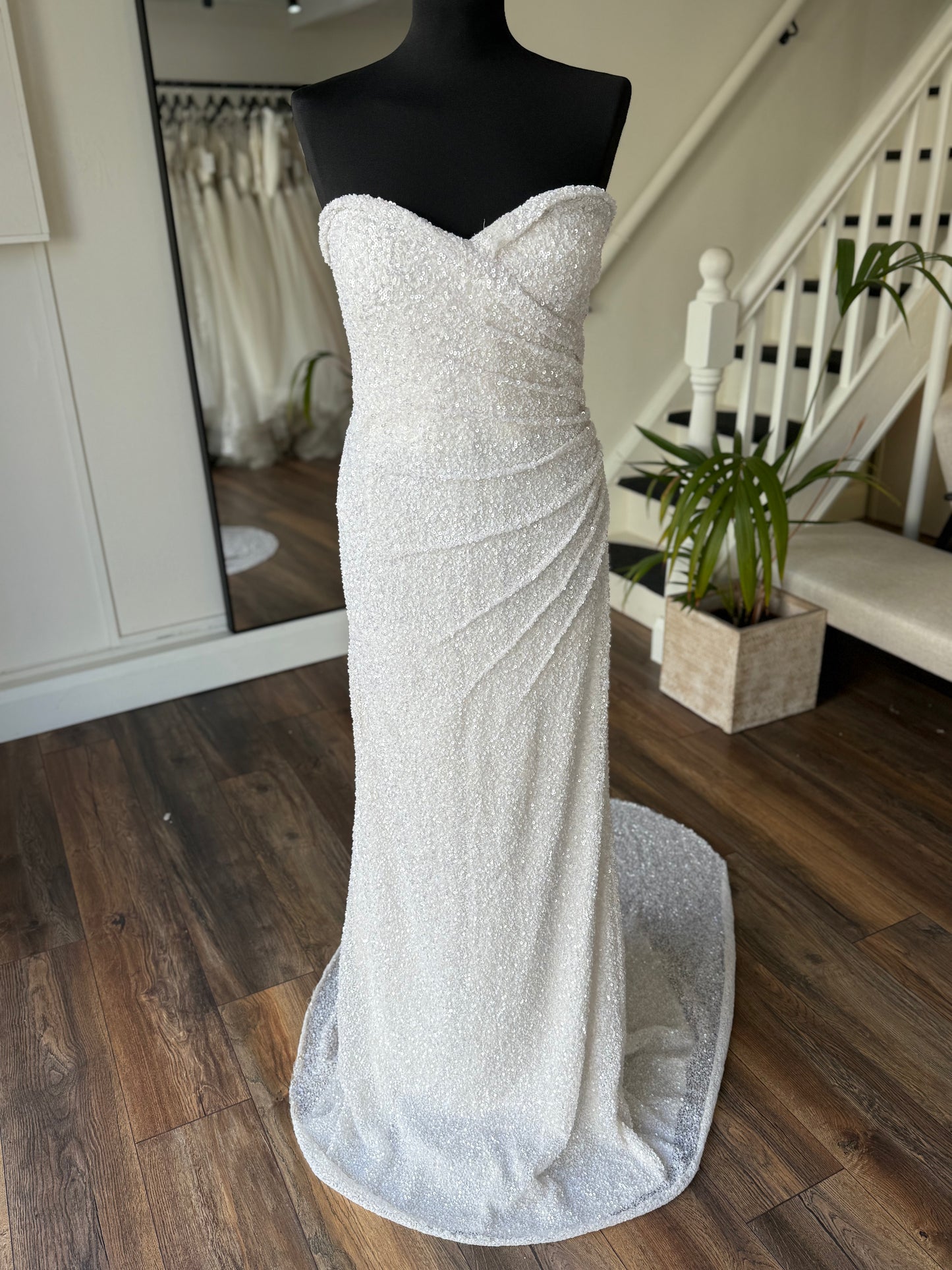 Eliza Jane Howell - Chloe with cape - Bridal size 18