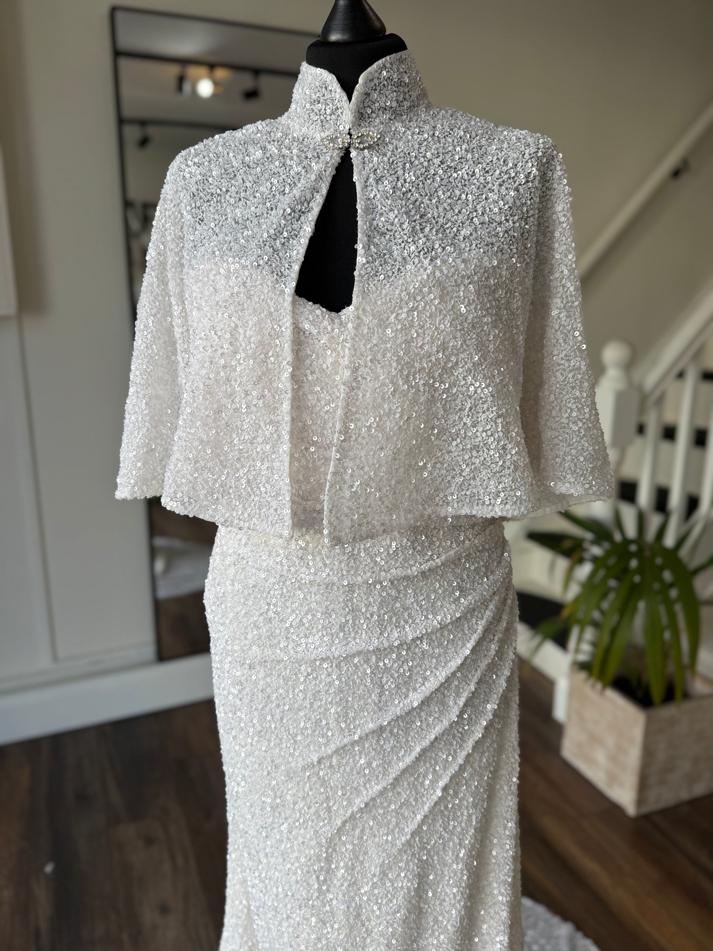 Eliza Jane Howell - Chloe with cape - Bridal size 18