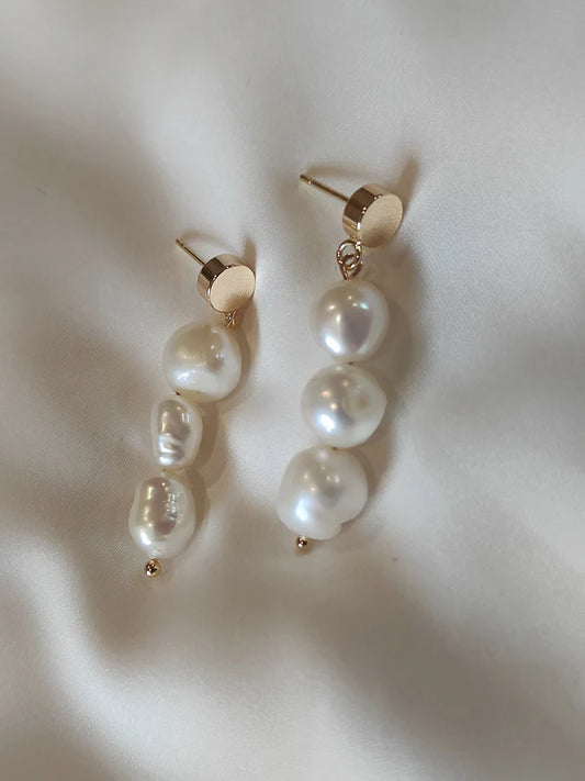 Margo pearl drop earrings
