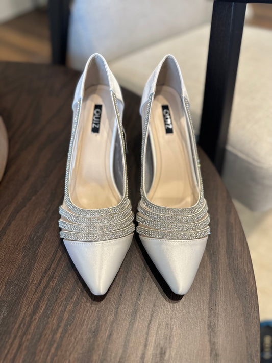 Quiz bridal heels UK5