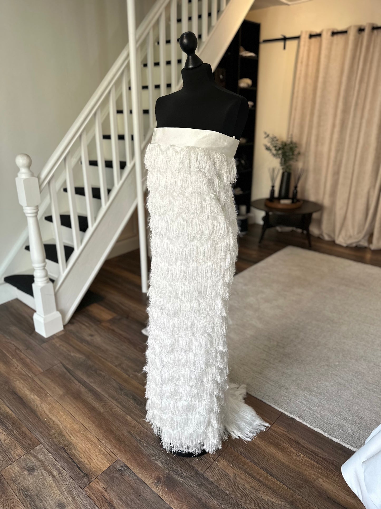 Covet - Bespoke Skirt/ strapless dress - Size 10