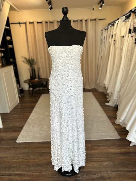 Covet - Bespoke Skirt/ strapless dress - Size 10