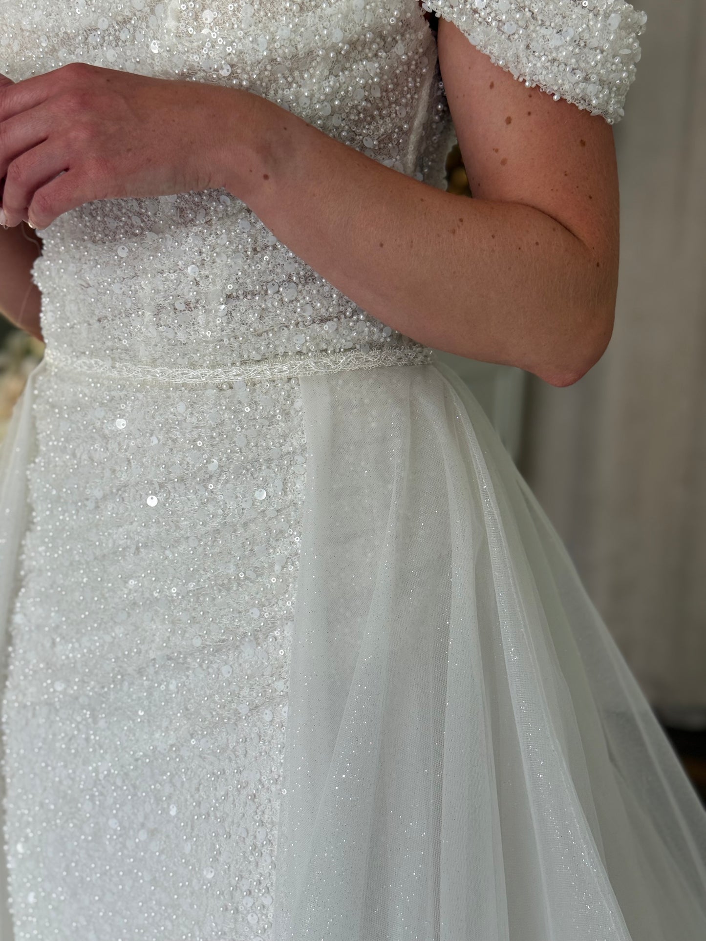 Luce Sposa - Remi - Bridal size 12 + overskirt